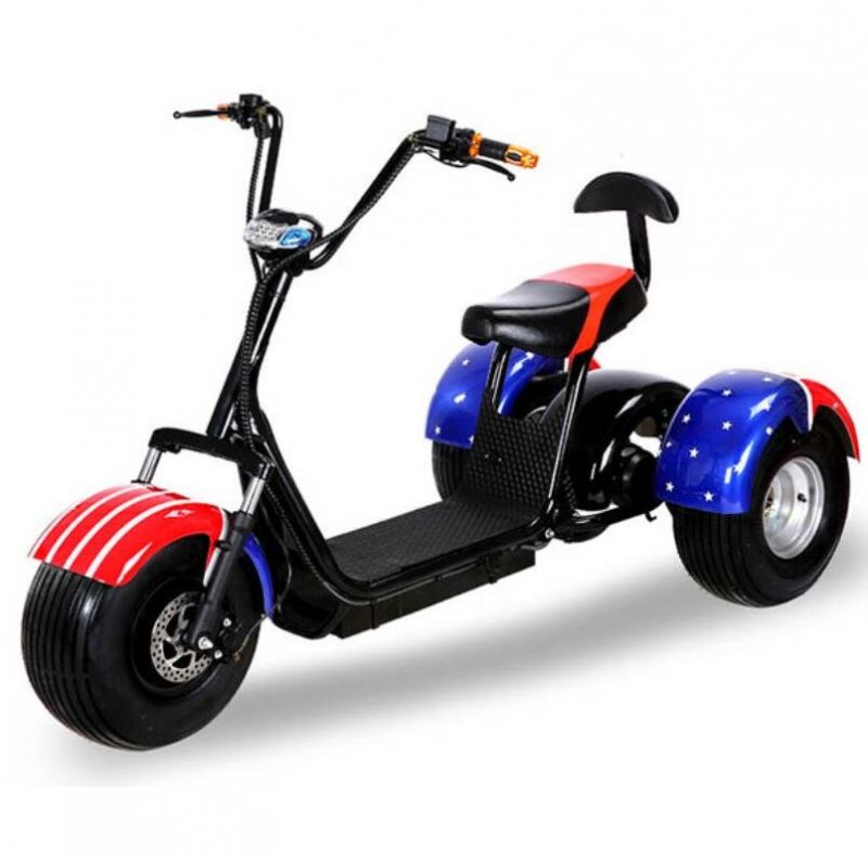Трехколесный электроскутер Citycoco Harley X3 original Трехколесный электроскутер Citycoco Harley X3 original
