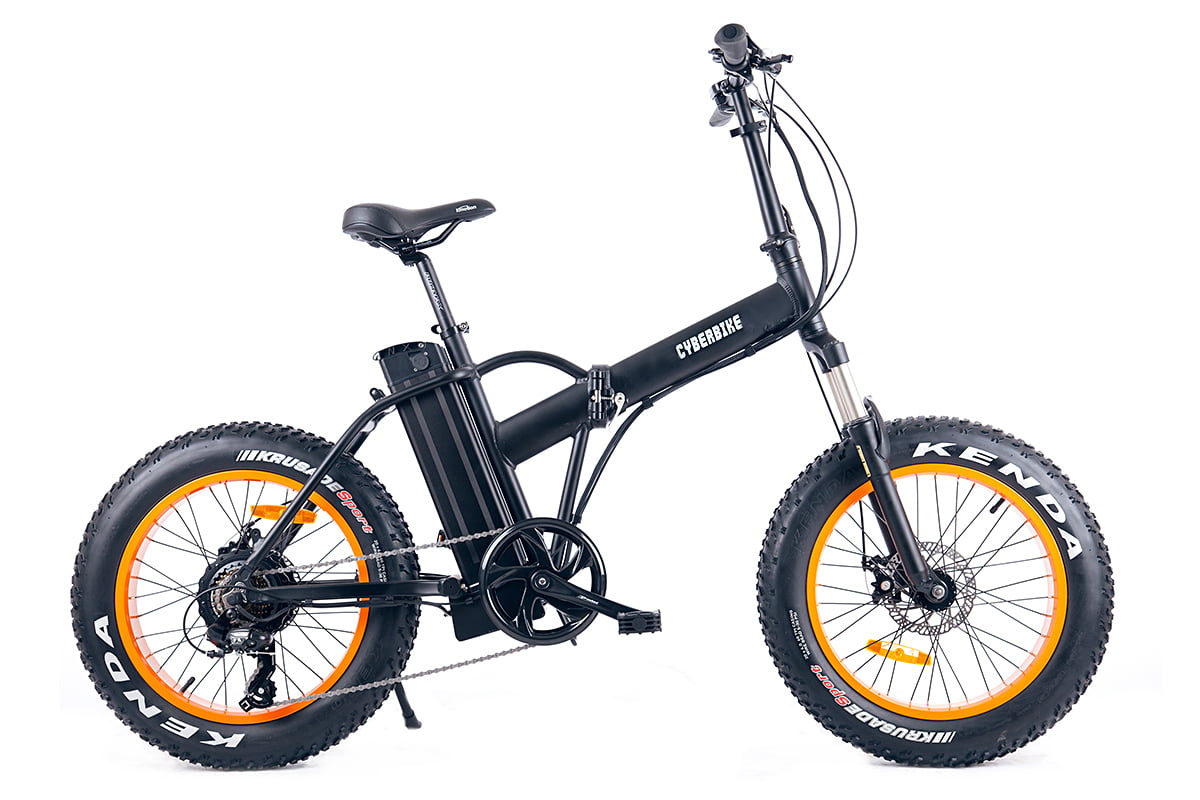 электровелосипед складной CyberBike (USA) 350W 36v зеленый